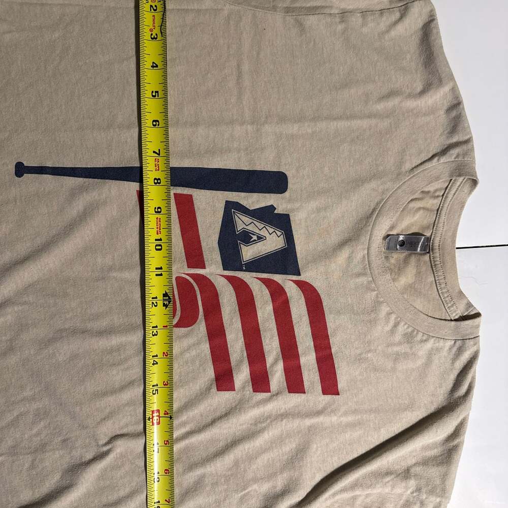 Arizona Diamondbacks State Forty Eight USA American Flag Baseball T-Shirt